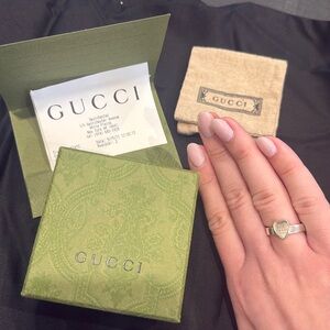 Gucci Ring Silver